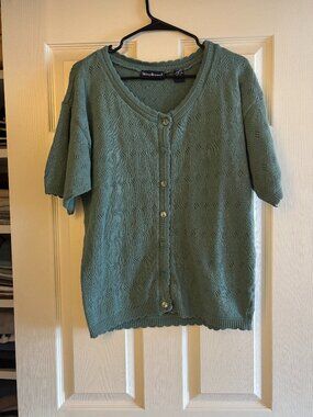 Vintage 90s Weekend Edition Cotton Cardigan Sweater